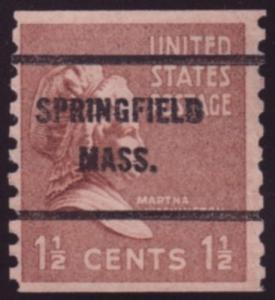 US Precancel Springfield Massachusetts 7830