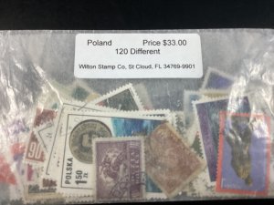 Poland 120 different used