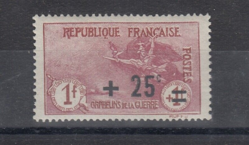 France 1922 1 Fr 25c Orphan Fund SG394 MLH J8424