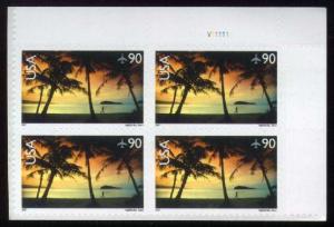 US #C143 Hagatna Bay, MNH Plate # Block of 4 (7.20)