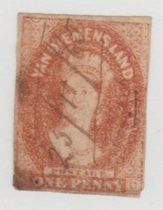 Tasmania - Australia States Scott #11b Stamp  - Used Single