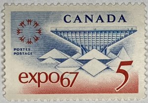 CANADA 1967 #469 EXPO '67 - MNH