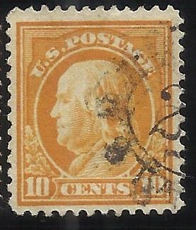 416 10c p12 W/F Used F/VF Centering