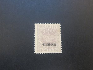 Timor 1885 Sc 8 MH