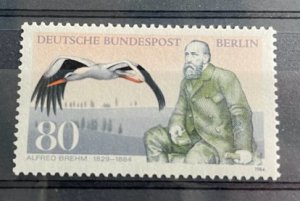 (739) BERLIN 1984 : Yv# 683 STORK BIRDS - MNH VF