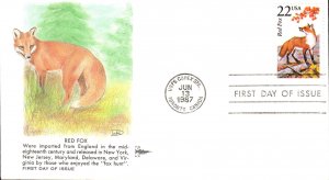 #2335 Red Fox Gillcraft FDC