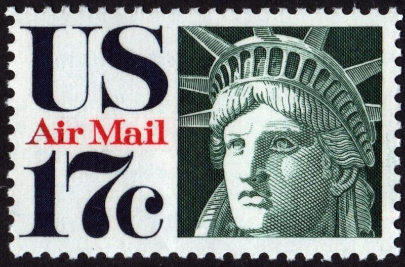 SC#C80 17¢ Statue of Liberty Single (1971) MNH