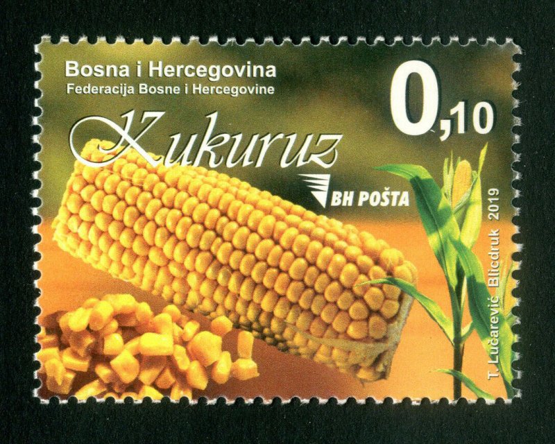 BOSNIA&HERZEGOVINA 2019 - CEREALS 2019 (Gastronomy, Plants), MNH
