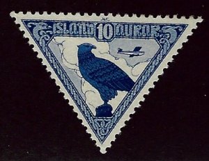 Iceland SC CO1 Mint F-VF hr $25.00..!!