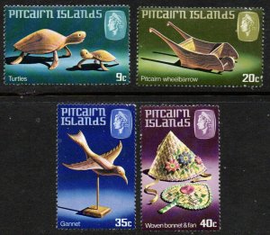 Pitcairn Islands Sc #194-197 MNH