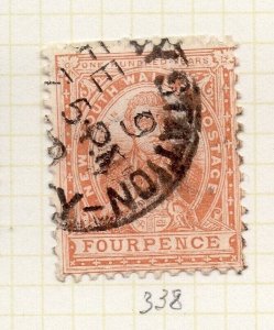 New South Wales 1905 QV Early Issue Fine Used 4d. NW-206729