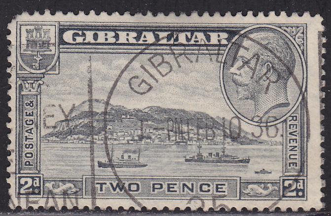 Gibraltar 98A USED 1932 Rock of Gilbraltar