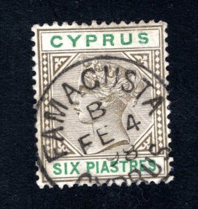 Cyprus, SC# 33,   VF, Used,  CV $40.00  .......1580036