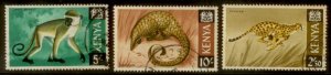 Kenya 1966 SC# 32-34 Used  L156