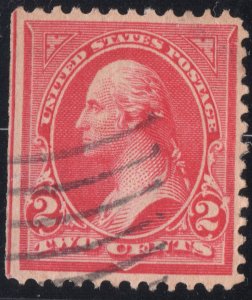 2c Washington 1899 Rose Carmine SC279Bc