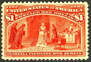 U.S. #241 MINT WITH PF CERT