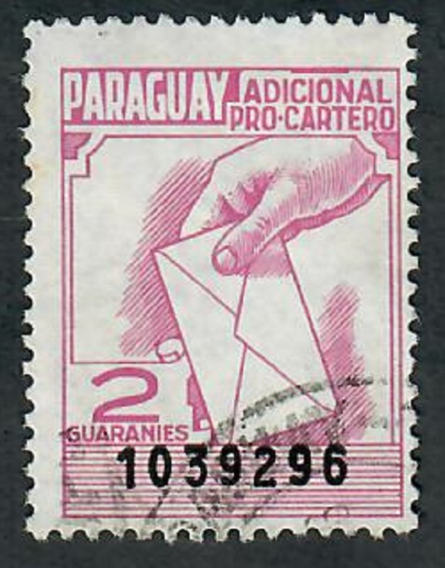 Paraguay 1504 used single