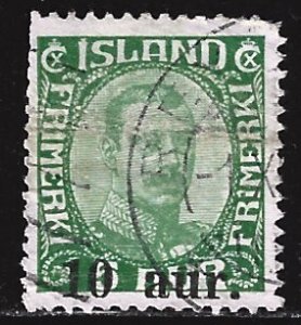 Iceland #139   used
