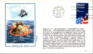 12.19.1972 - Apollo XVII Splashdown - Cape Canaveral, FL - F73405