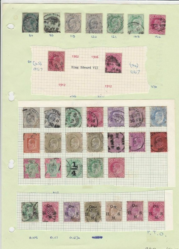 India Stamps Page  Ref 33200