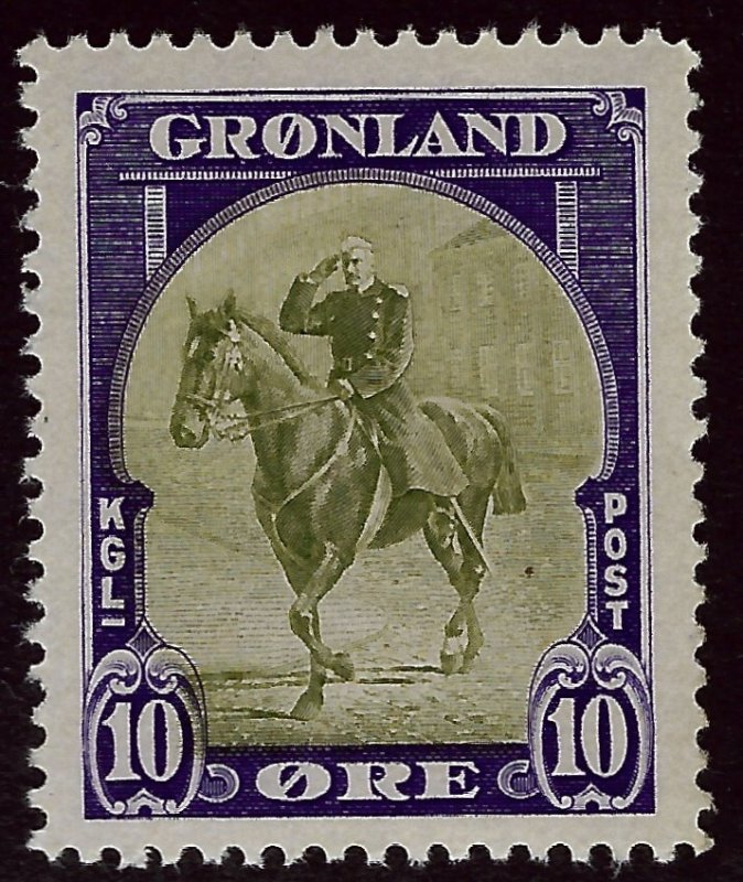 Greenland #13 MNH VF. SCV$50.00.. Good Value!