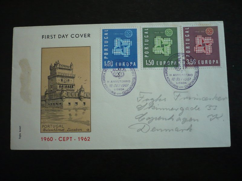 Europa 1961 - Portugal - Set on First Day Cover