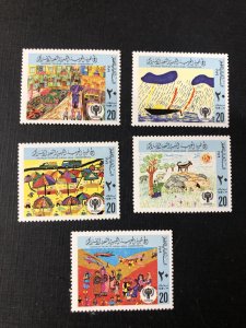 Libya 810 A-E MNH