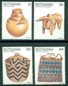 Botswana Scott 230-233 MNH Handicrafts $$