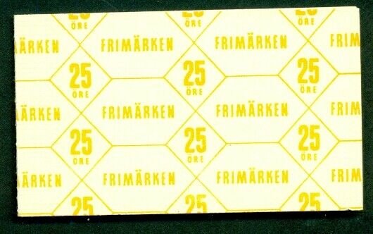 SWEDEN (HA3-Okn) Scott 461a, Slot Machine booklet, VF,