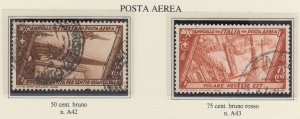 Italy Regno - Sassone n.325-340 +Air A42-43 +Exp 17-18 cv 1320$ used