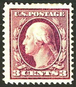 U.S. #376 MINT OG HR