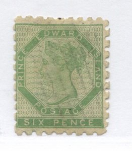 Prince Edward Island QV 1861 6d used