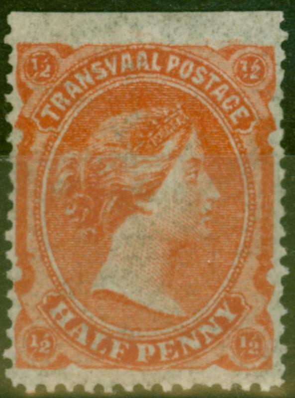 Transvaal 1880 1/2d Vermilion SG133 Fine MNH