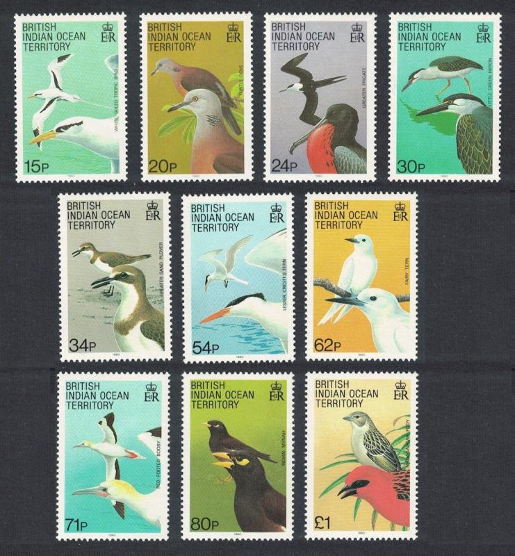 BIOT Birds 10v SG#90=101 CV£20+