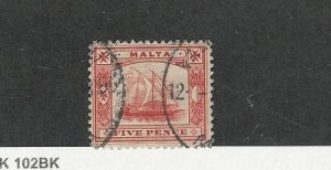 Malta, Postage Stamp, #16 Used WMK2, 1899, JFZ