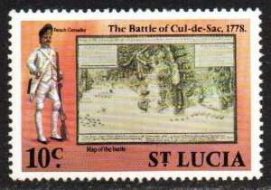 St. Lucia Sc #448 MNH