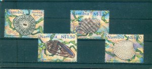 Namibia - Sc# 903-6. 1998 Sea Shells. MNH. $3.60.