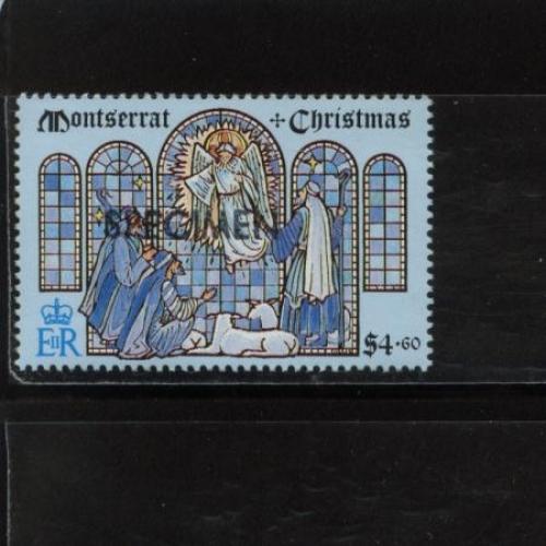 1992 Montserrat Christmas Specimen 820 MNH