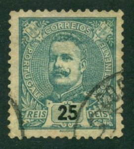 Portugal 1895 #116 U SCV(2024) = $0.40