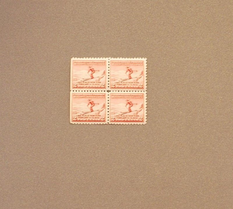 716, Third Olympic Games, Block of 4, SE, CV $3.00