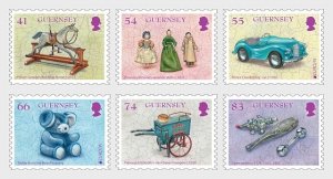 2015 Guernsey Europa - Old Toys (6) (Scott 1288-93) MNH