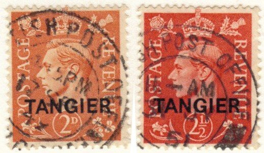 Great Britain - Morocco #531-2 used