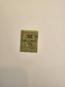 Stamps French Morocco Scott #4 used