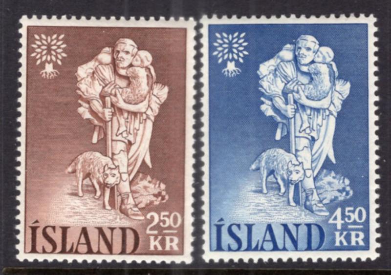 Iceland 325-326 MNH VF