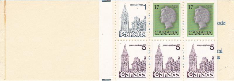 Canada # 797a, Booklet, Complete. 