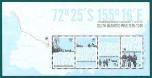 AAT 2009 South Pole,  MS MNH  #L147b,SGMS189