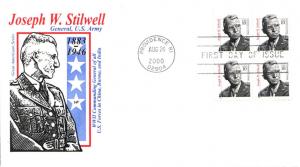 #3420 Joseph W. Stilwell Farnam FDC