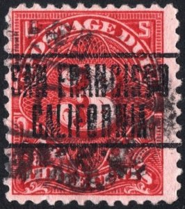 SC#J63 3¢ Postage Due Precancel: San Francisco, California (1917) Used