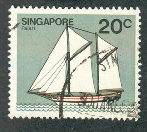 Singapore #340 used single