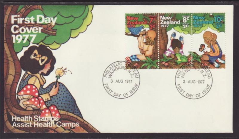 New Zealand B111a Children 1977 U/A FDC